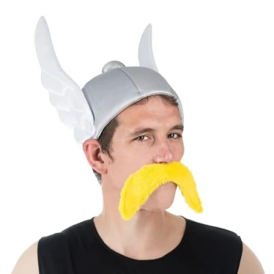 Bild av Asterix vuxenhjälm och Obelix