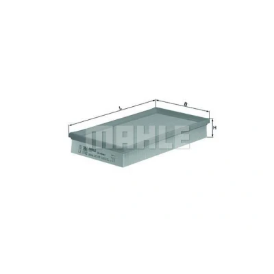 Bild av MAHLE ORIGINAL LX 1083 Filtre à air 47,3 174 302,5 Cartouche filtrante SAAB: 9 3 3/5 portes