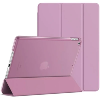Bild av JETech Fodral för iPad 9/8/7 (10,2 Tum, 2021/2020/2019 Modell, 9:e/8:e/7:e Generationen), Tablett Case med Automatisk Väckning/Sömn (Rosa)