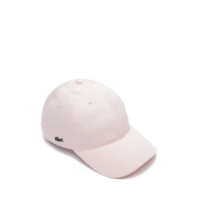 Bild av Lacoste Rosa unconstructed Keps Side Patch Flamingo Dad Cap @ Hatstore