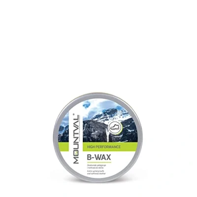 Bild av Mountval B vax, Vattentät vax för Läderskor och Stövlar Baserade på Naturligt Bivax, 100 ml
