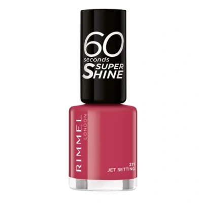 Bild av Rimmel London 60 Seconds Super Shine Nail Polish 271 Jet Setting 8 ml