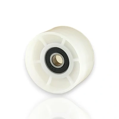 Bild av DL pro spännrulle 45 mm Ø för Bosch Siemens 632045 00632045 remspännare med integrerat kullager torktumlare iQ100 iQ300 iQ500 iQ700 iQ800 iSensoric Maxx Logixx Classixx extraklass