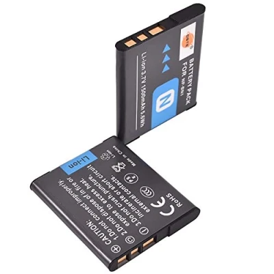 Bild av DSTE 2pcs NP BN1 Li ion batteri kompatibel med Sony DSC QX100, T99, T110, TF1, TX5, TX7, TX9, TX10, TX20, TX30