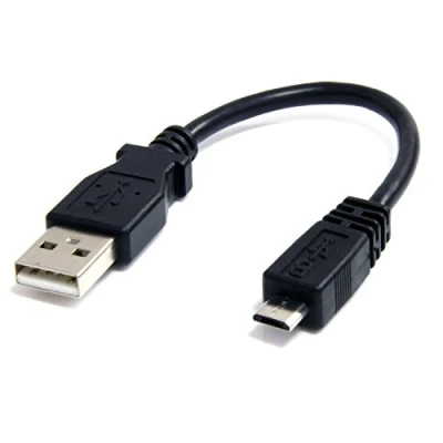 Bild av StarTech.com 15 cm USB 2.0 till mikro kabel A Micro B datakabel kontakt/kontakt