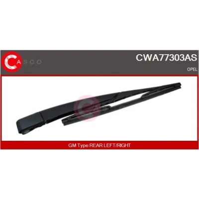 Bild av Torkararm Casco CWA77303AS Bak för vänster /högerstyrd OPEL: Astra H Caravan, Hatchback, Corsa E Hatchback