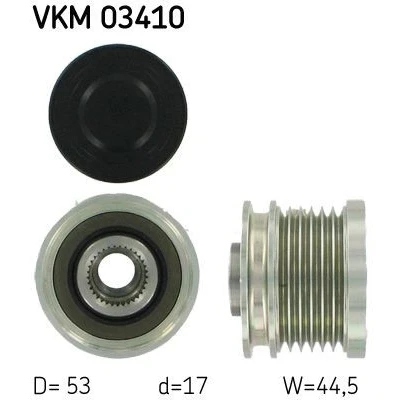 Bild av Frihjulskoppling, generator Skf VKM 03410