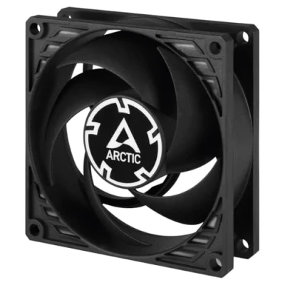 Bild av Arctic P8 PWM PST CO Chassi fläkt 80mm Svart 23 dBA