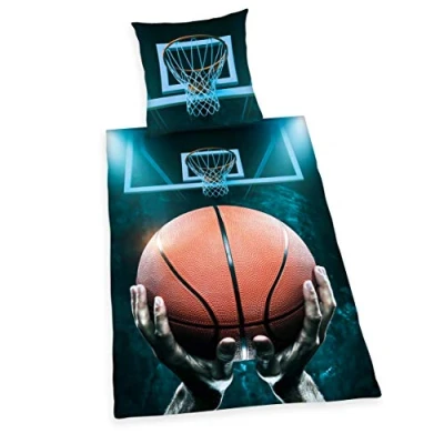 Bild av Herding Young Collection Basketball Sänglinne, Blå, 200 x 135 0,2