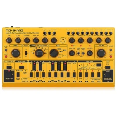 Bild av Behringer TD 3 SB, Analog synthesizer, Guld, DC, 9 V, 305 mm, 165 mm