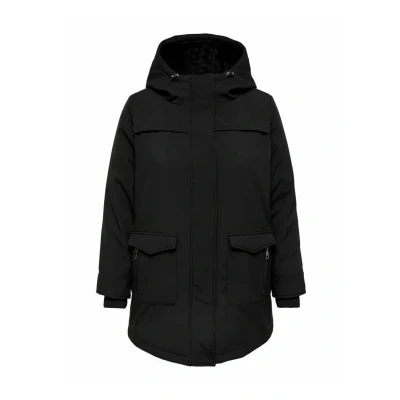 Bild av ONLY CarmaaSTRICHT Softshellparkas OTW NOOS funktionskappa, svart, M 46/48,