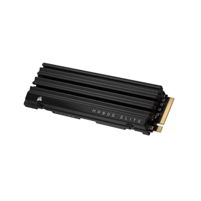 Bild av CORSAIR MP600 ELITE 1 TB M.2 PCIe Gen4 x4 NVMe SSD Med Inbyggd Kylfläns 2280 Upp Till 7 000 MB/Sek Sekventiell Läsning High Density 3D TLC NAND Svart