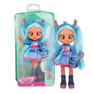 Bild av BFF BY CRY BABIES Disney Stitch, Stitch stil docka, presentleksak för flickor och pojkar från 3 år uppåt