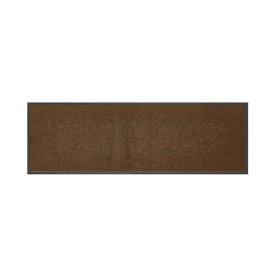 Bild av andiamo dörrmatta Verdi smutssamlande matta för entrén perfekt som inomhus eller utomhus ytterdörr 60 x 180 cm brun 2