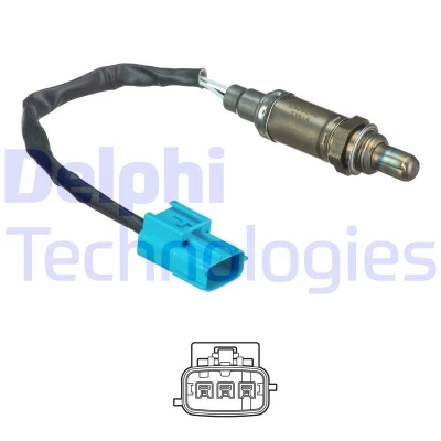 Bild av DELPHI ES20640 12B1 Sonde lambda doigt, chauffé NISSAN: Almera Tino, II 3/5 portes, Primera 5 portes