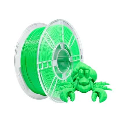Bild av iBOSS PETG filament 1,75 mm, starkare seghet, 3D skrivarfilament, 1 kg spole, mått +/ 0,02 med tryck, för skrivare, gräsgrön