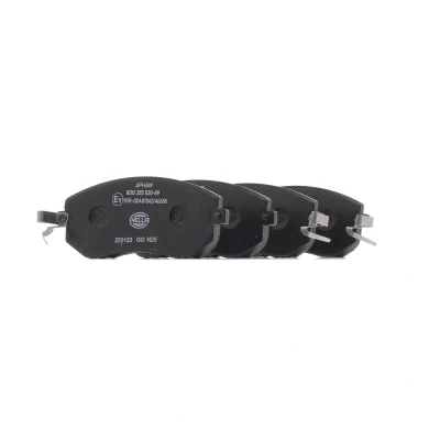 Bild av HELLA 8DB 355 020 891 Jeu de plaquettes frein avec indicateur d&#039;usure accessoires SUBARU: XV I, Impreza III 5 portes, Forester