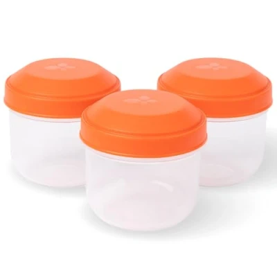 Bild av Amuse Rikko snackslåda Matförvaringsburkar med lock, Meal Prep Snack förvaringslåda Förvaringsburkar lufttät, livsmedelsmellanmålsförvaring barn, burkar lock