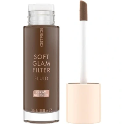 Bild av Catrice Soft Glam Filter Fluid, basis, nr 098, brun, närande, naturlig, glänsande, strålande vegan, oljefri, utan parfym, alkohol, 1 pack (30 ml)
