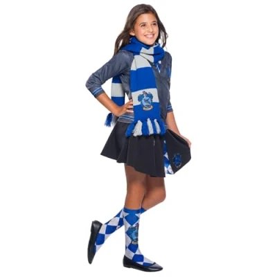 Bild av Rubie&#039;s Official Harry Potter Ravenclaw Deluxe halsduk, kostymtillbehör för barn och vuxna, en storlek, ålder från 6 år Halloween
