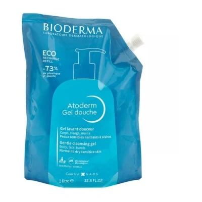 Bild av Bioderma Atoderm eko påfyllning duschgel 1 l