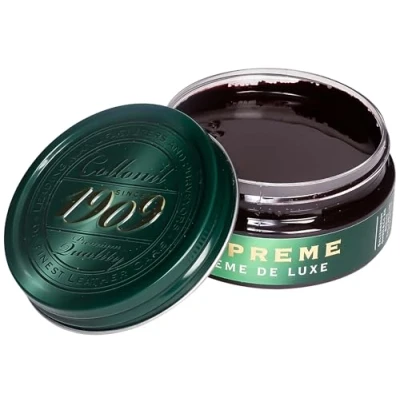 Bild av Collonil 1909 Supreme Creme de Luxe 7954000389 skokräm slätt läder 100 ml, Röd (bordeauxmahogny), ml (1er Pack)