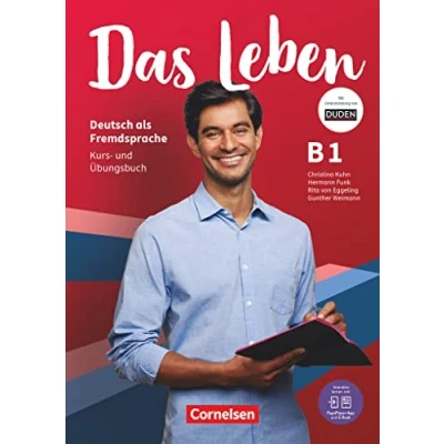Bild av Das Leben Deutsch als Fremdsprache Allgemeine Ausgabe B1: Gesamtband. Kurs und Übungsbuch Mit PagePlayer App: Ubungsbuch B1 inkl. E Book App
