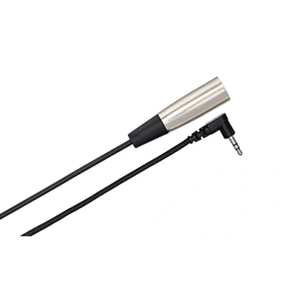 Bild av HosaTech XVM 110M 3,0 m rät vinkel 3,5 mm TRS till XLR3M mikrofonkabel