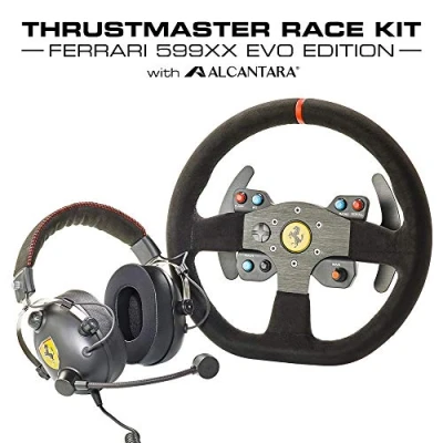 Bild av Thrustmaster Race Kit Ferrari 599XX EVO Edition with Alcantara Tillbehörssats till spelkontroller