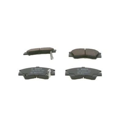 Bild av BOSCH 0 986 460 978 Jeu de plaquettes frein Low Metallic avec indicateur d&#039;usure tôle anti bruit MITSUBISHI: PAJERO 1 Canvas Top,
