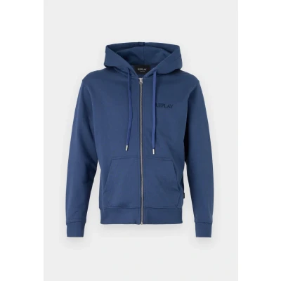 Bild av Replay Tröja med dragkedja, Storlek: Medium, Medium blue