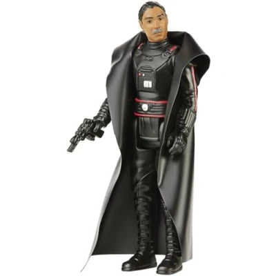 Bild av STAR WARS Retro Collection Moff Gideon leksak 9,5 cm skala The Mandalorian actionfigur med tillbehör, leksaker för barn från 4 år och uppåt, F2024