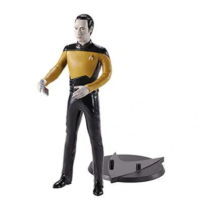Bild av The Noble Collection Star Trek Next Generation Lt. Cmdr. Data Bendyfig