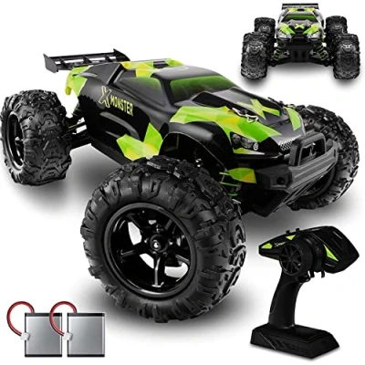 Bild av OVERMAX X Monster 3.0 Fjärrkontroll Bil Rc Stor Hastighet Upp Till 45 Km/h Fyrhjulsdrift 4x4 Körning Utan Laddning 40 Minuters Räckvidd 100 Meter Laddkabel 2 Batterier