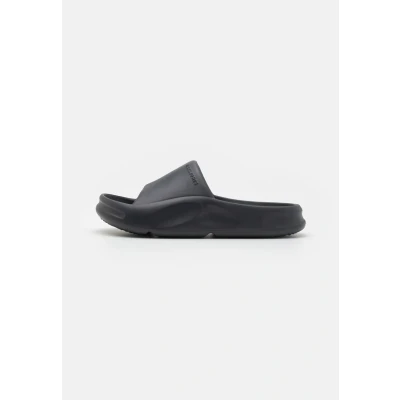 Bild av Jack &amp; Jones Jfwstatus Moulded Slider Badsandaler, Storlek: 45, Anthracite Konstmaterial