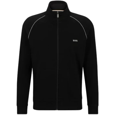 Bild av BOSS MIX Match Jacket Pyjamasöverdel, Storlek: 4XL, Black