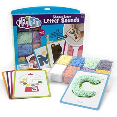 Bild av Learning Resources Educational Insights Playfoam Form och Lär dig Brev Klingande Förskola Readiness Aktivitet 21 Stycken Set