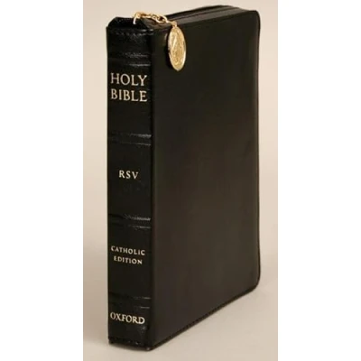 Bild av Catholic Bible RSV Compact Zipper: Revised Standard Version, Edition Black, Zipper Duradera