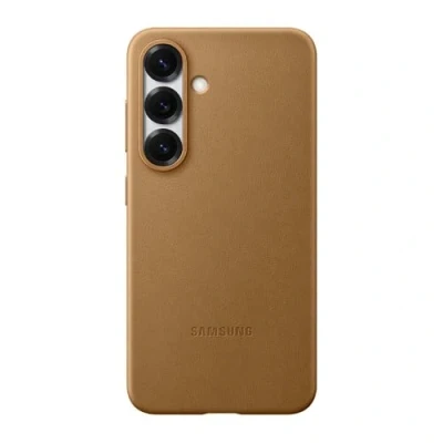 Bild av Samsung Kindsuit färgglada mjuka fodral för Galaxy S25, Camel