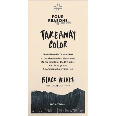 Bild av Four Reasons Take Away Color 1.0 Black Velvet 100 ml