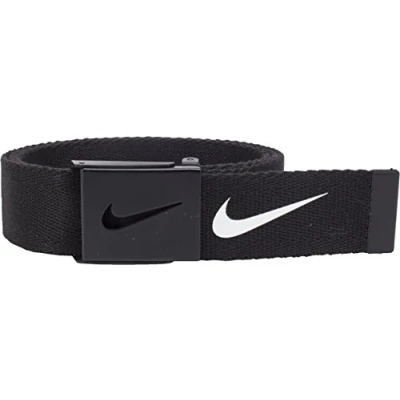 Bild av Nike Men’s Tech Essentials Klädbälten för herr, enkelt nät, en storlek, svart
