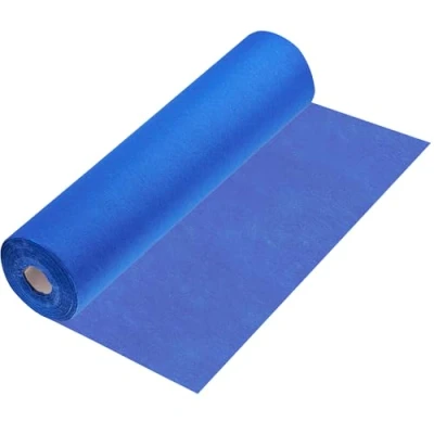 Bild av 100 % mosel fleece bordslöpare, i kungsblå (30 cm x 25 m), dekorativt tyg bordsband, ädel bordsdekoration för födelsedagar och bröllop, färgglad dekoration speciella tillfällen