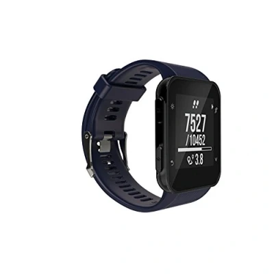 Bild av Armband för Garmin Approach S10/Forerunner 35/Forerunner 30 silikon Marinblå