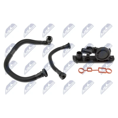 Bild av NTY EPCV AU 002 Kit de réparation, ventilation du carter moteur Culasse cylindre AUDI: A3 3/5 portes, TT Coupe, A6 C6 Avant