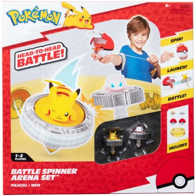 Bild av Pokémon Battle Spinner Arena Lekset Pikachu &amp; Mew 2 Pack