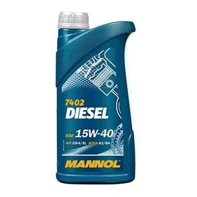 Bild av Mannol Diesel 15W 40 1I Huile moteur MN7402 1 MERCEDES BENZ: SL Cabriolet, Classe A, B, VOLKSWAGEN: Transporter 4 Bus, GOLF 3,