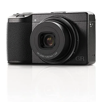 Bild av Ricoh GRIIIx digitalkamera [Brännvidd 40 mm] [Utrustad med 24,2 m APS C storlek stor CMOS sensor] [Den ultimata snapshotkameran] [Ungefär 0,8 sekunder höghastighetsstart] [Höghastighetshygid AF] Svart