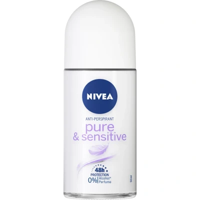 Bild av NIVEA Pure &amp; Sensitive Roll On Deodorant 50 ml