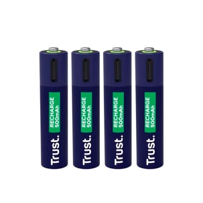Bild av Trust 4 x AAA USB C Rechargeable