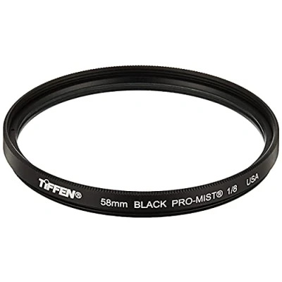 Bild av Tiffen 58BPM18 58 mm svart Pro Mist 1/8 filter för kameraobjektiv